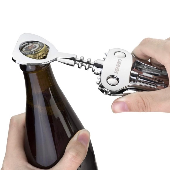 Beneno Wing Corkscrew Wine Opener - Picture 3 of 15
